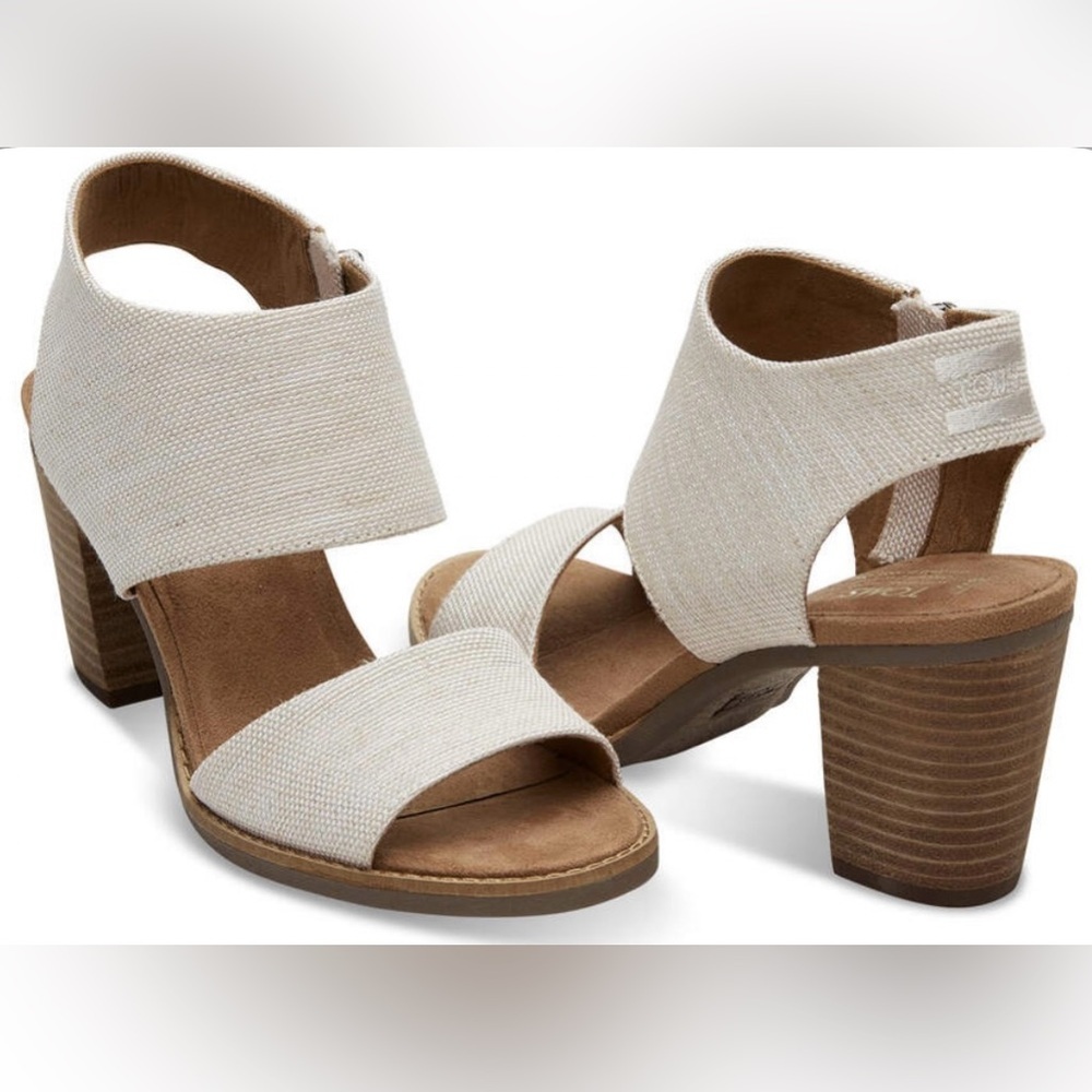 Toms Natural Yarn Majorca Cutout Sandals